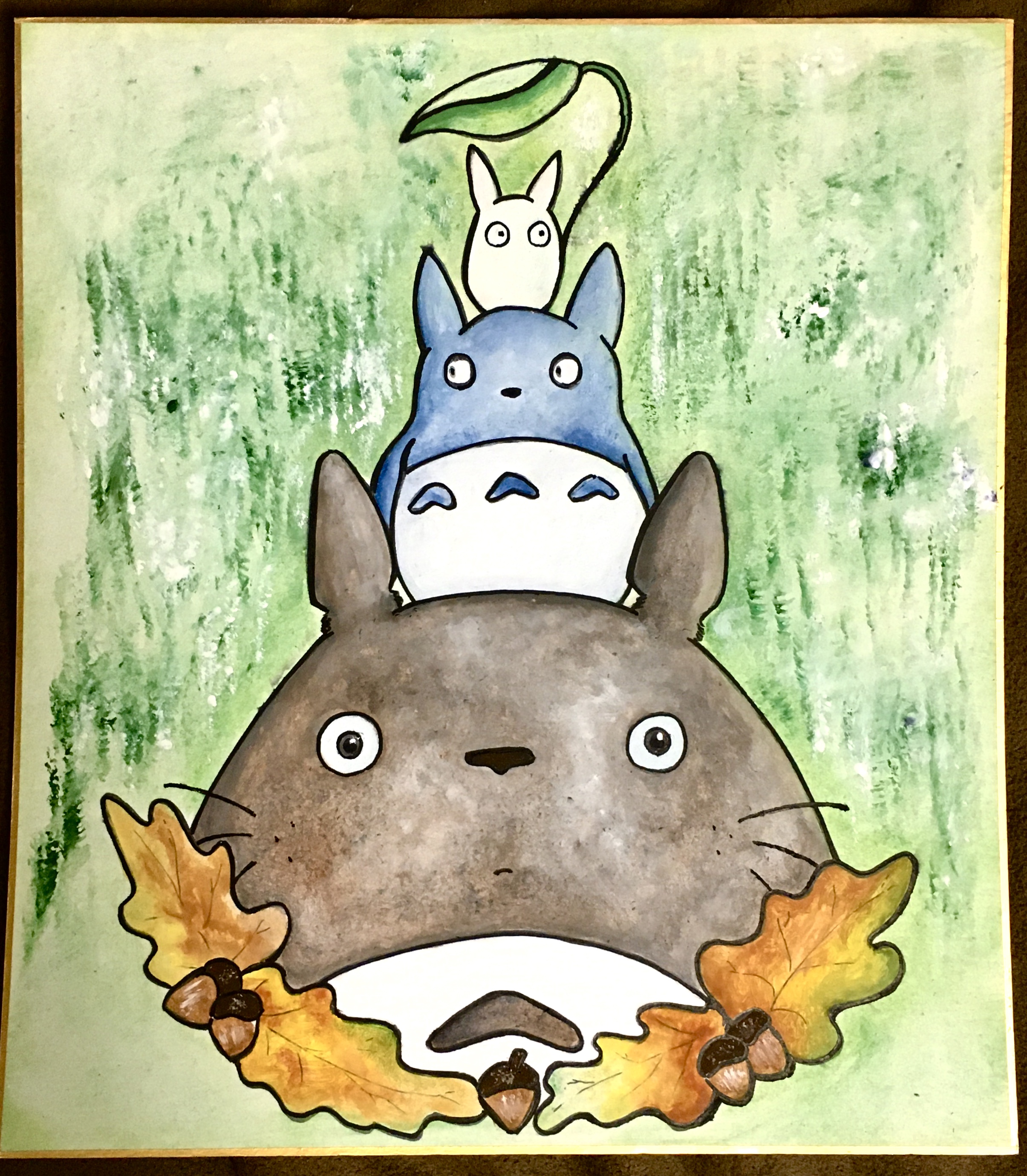 Traditional Artwork - Ghibli Studio Ink 4